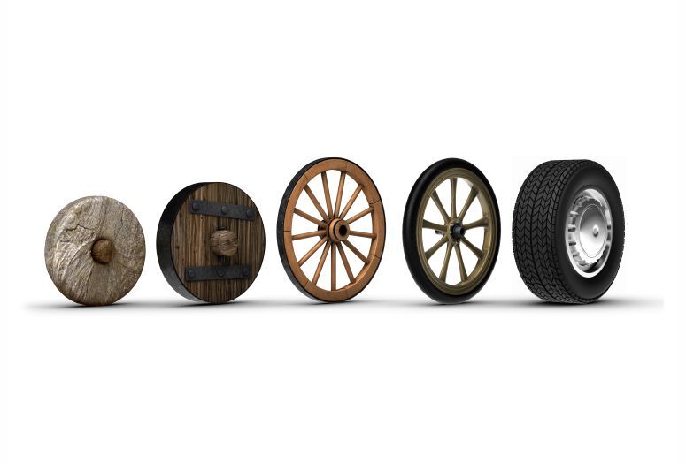 evolution of tires